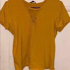 Yellow shirt